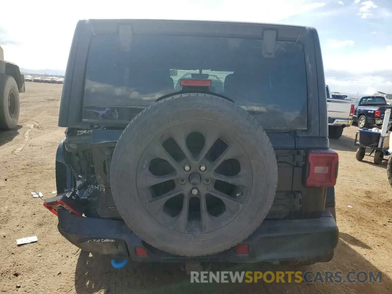 6 Photograph of a damaged car 1C4JJXP62PW556757 JEEP WRANGLER 2023