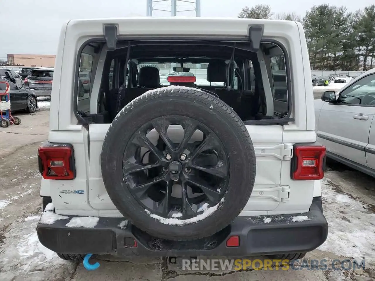 6 Фотография поврежденного автомобиля 1C4JJXP64PW580929 JEEP WRANGLER 2023