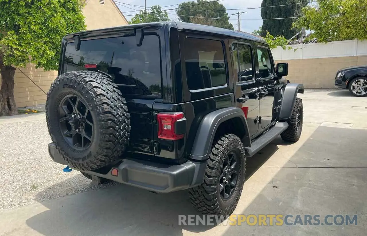 4 Фотография поврежденного автомобиля 1C4JJXP65PW627241 JEEP WRANGLER 2023
