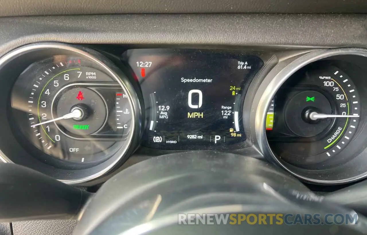 8 Фотография поврежденного автомобиля 1C4JJXP65PW627241 JEEP WRANGLER 2023