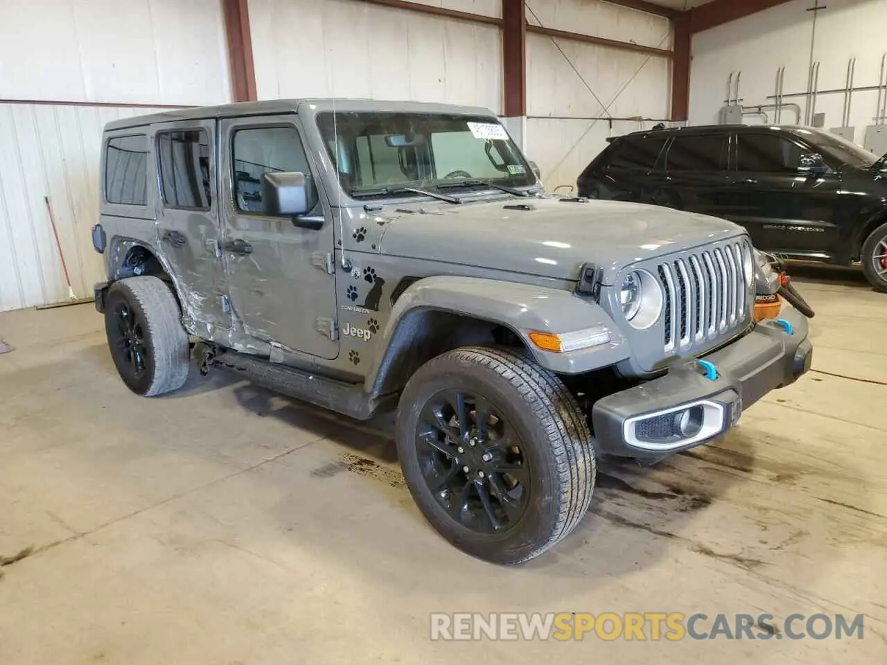 4 Photograph of a damaged car 1C4JJXP65PW651278 JEEP WRANGLER 2023