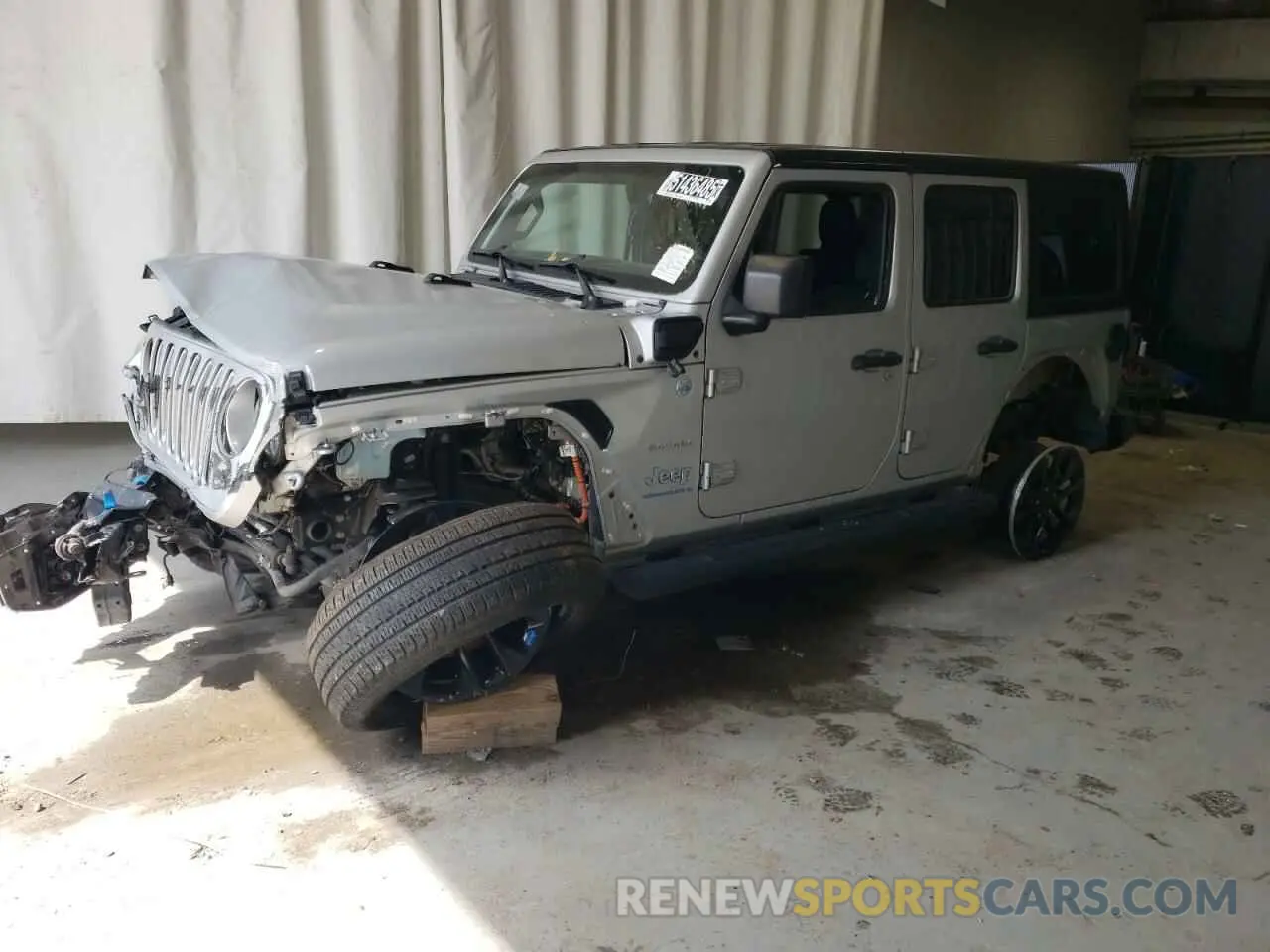 1 Photograph of a damaged car 1C4JJXP65PW661129 JEEP WRANGLER 2023
