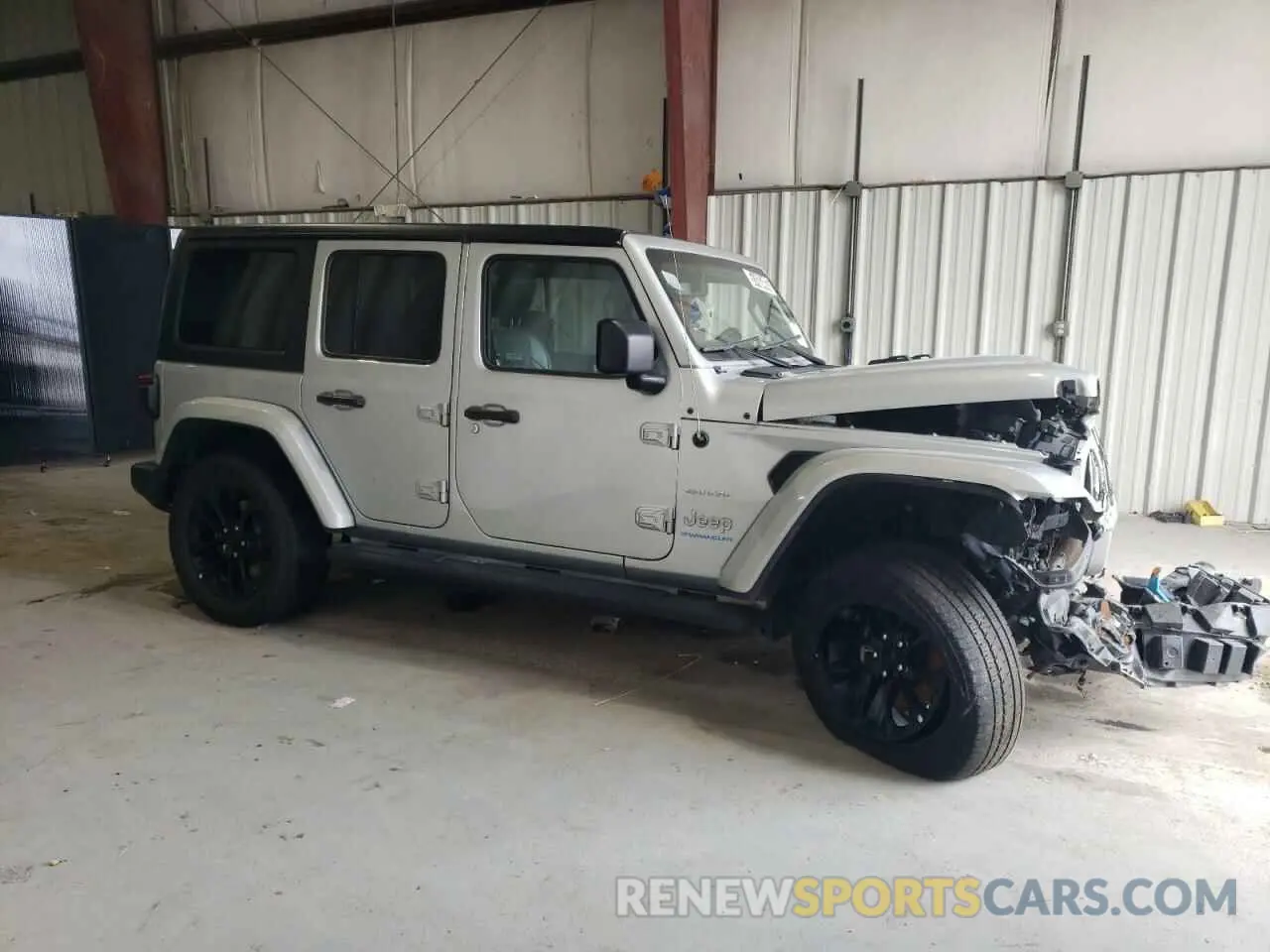4 Photograph of a damaged car 1C4JJXP65PW661129 JEEP WRANGLER 2023