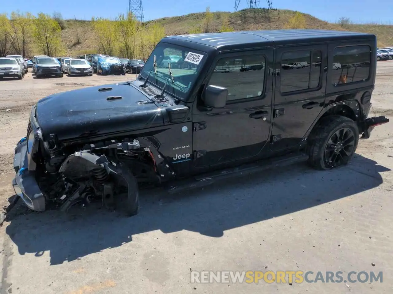 1 Photograph of a damaged car 1C4JJXP65PW661194 JEEP WRANGLER 2023