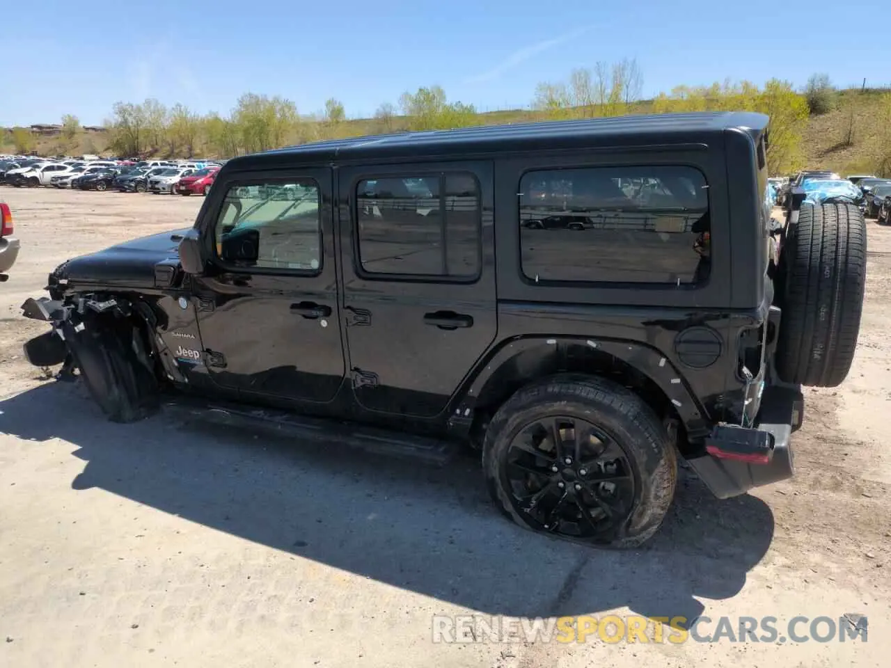 2 Photograph of a damaged car 1C4JJXP65PW661194 JEEP WRANGLER 2023