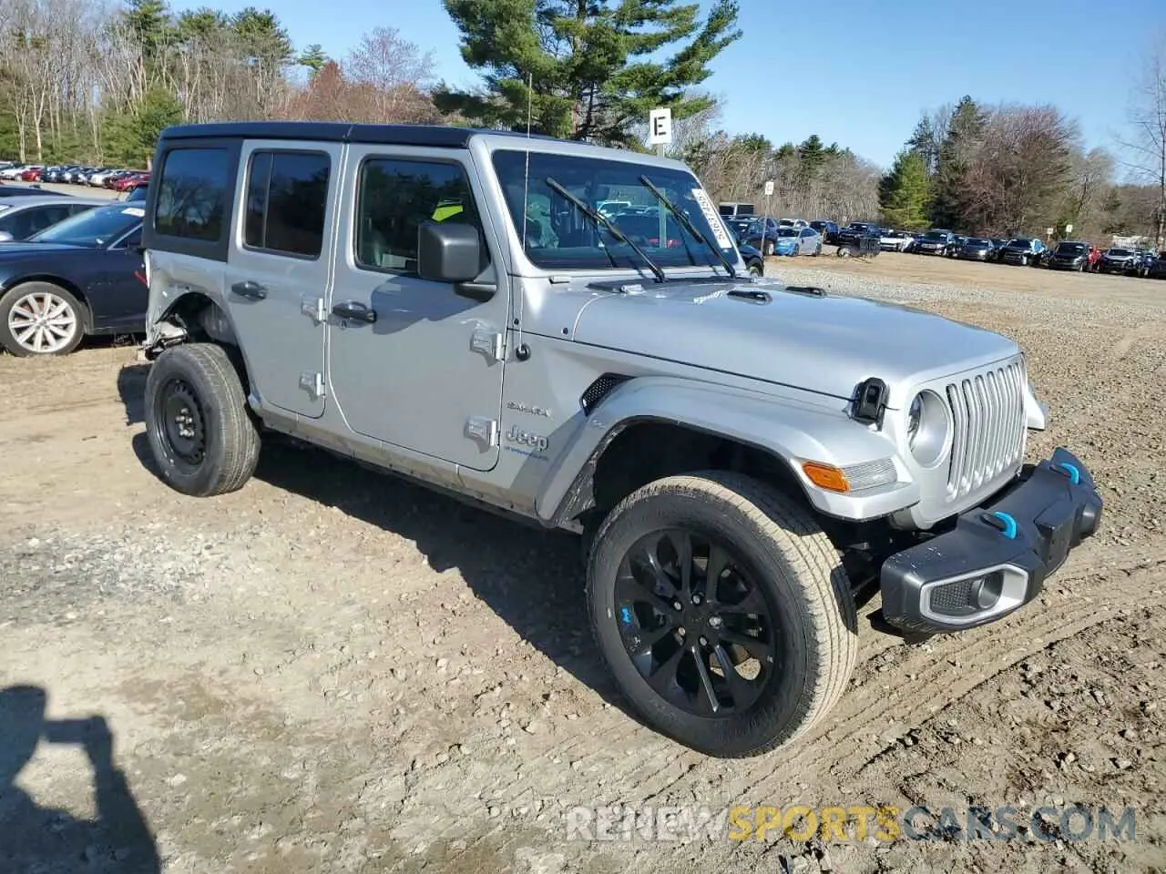4 Фотография поврежденного автомобиля 1C4JJXP66PW703050 JEEP WRANGLER 2023
