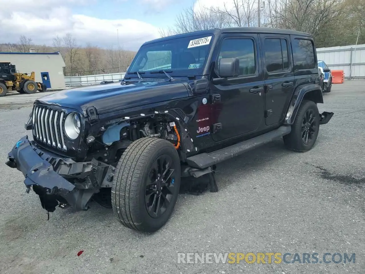 1 Photograph of a damaged car 1C4JJXP67PW513595 JEEP WRANGLER 2023