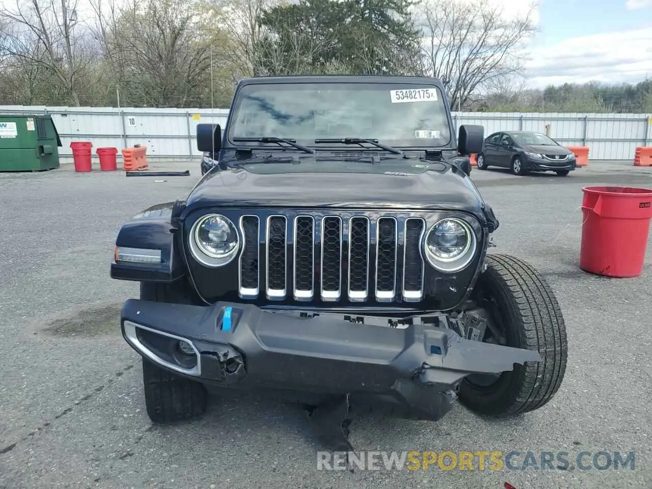 5 Photograph of a damaged car 1C4JJXP67PW513595 JEEP WRANGLER 2023