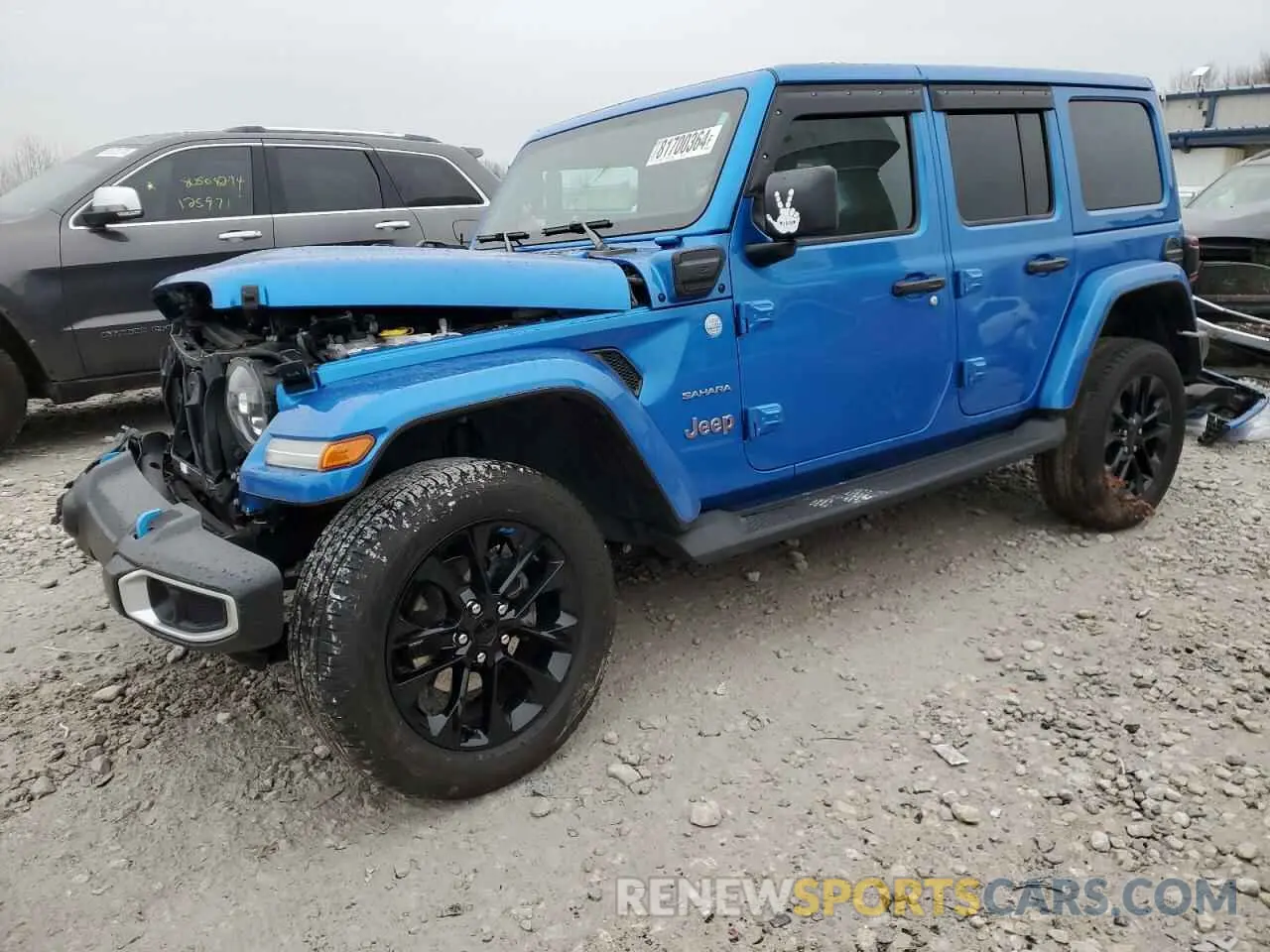 1 Photograph of a damaged car 1C4JJXP69PW537378 JEEP WRANGLER 2023