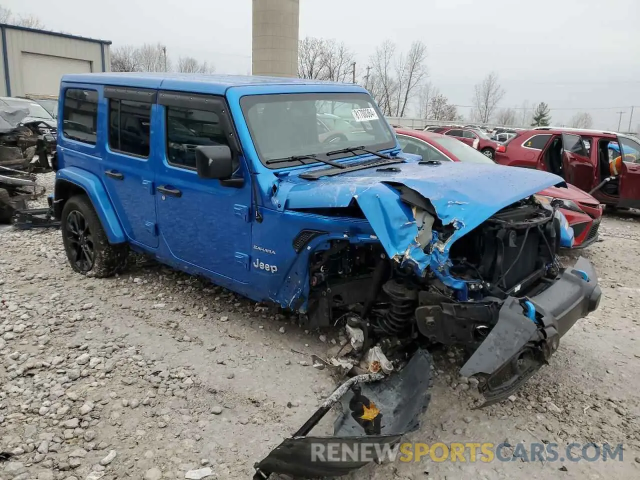 4 Photograph of a damaged car 1C4JJXP69PW537378 JEEP WRANGLER 2023