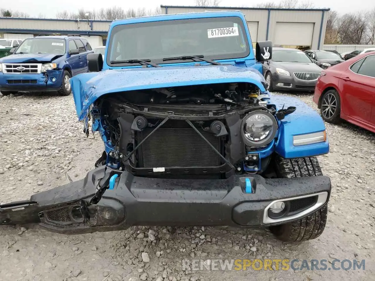 5 Photograph of a damaged car 1C4JJXP69PW537378 JEEP WRANGLER 2023
