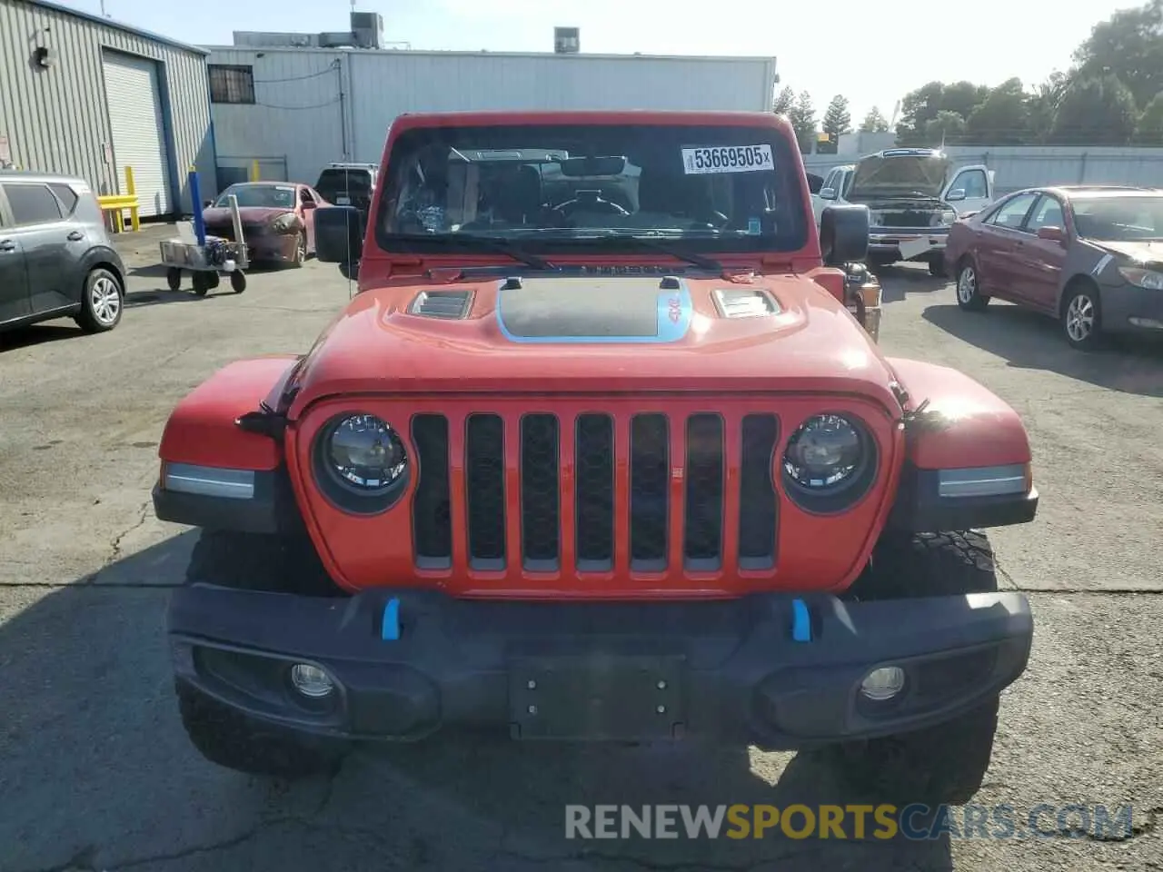5 Photograph of a damaged car 1C4JJXR60PW626138 JEEP WRANGLER 2023