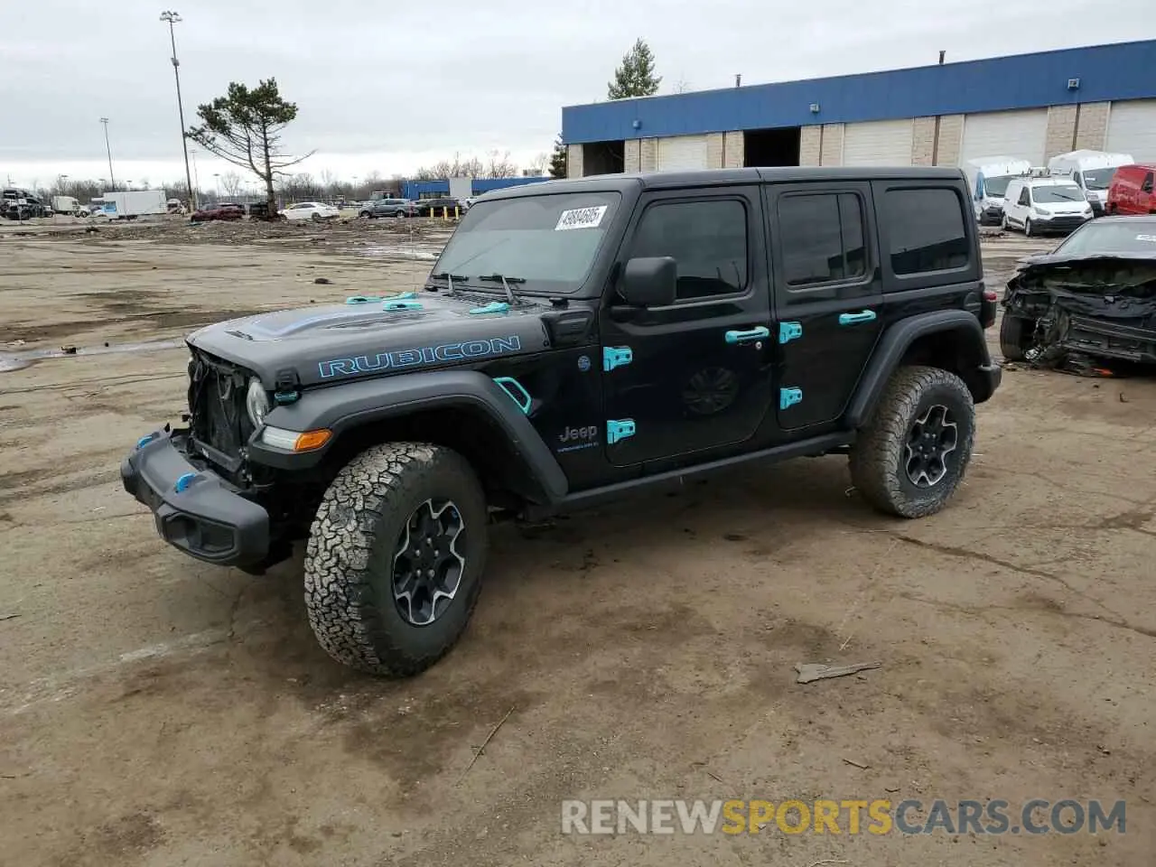 1 Photograph of a damaged car 1C4JJXR63PW566503 JEEP WRANGLER 2023