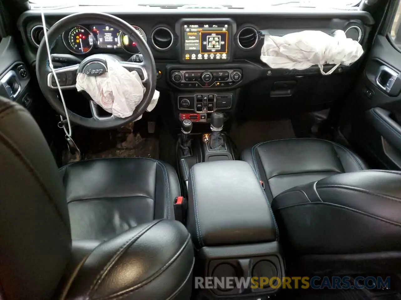 8 Photograph of a damaged car 1C4JJXR63PW566503 JEEP WRANGLER 2023