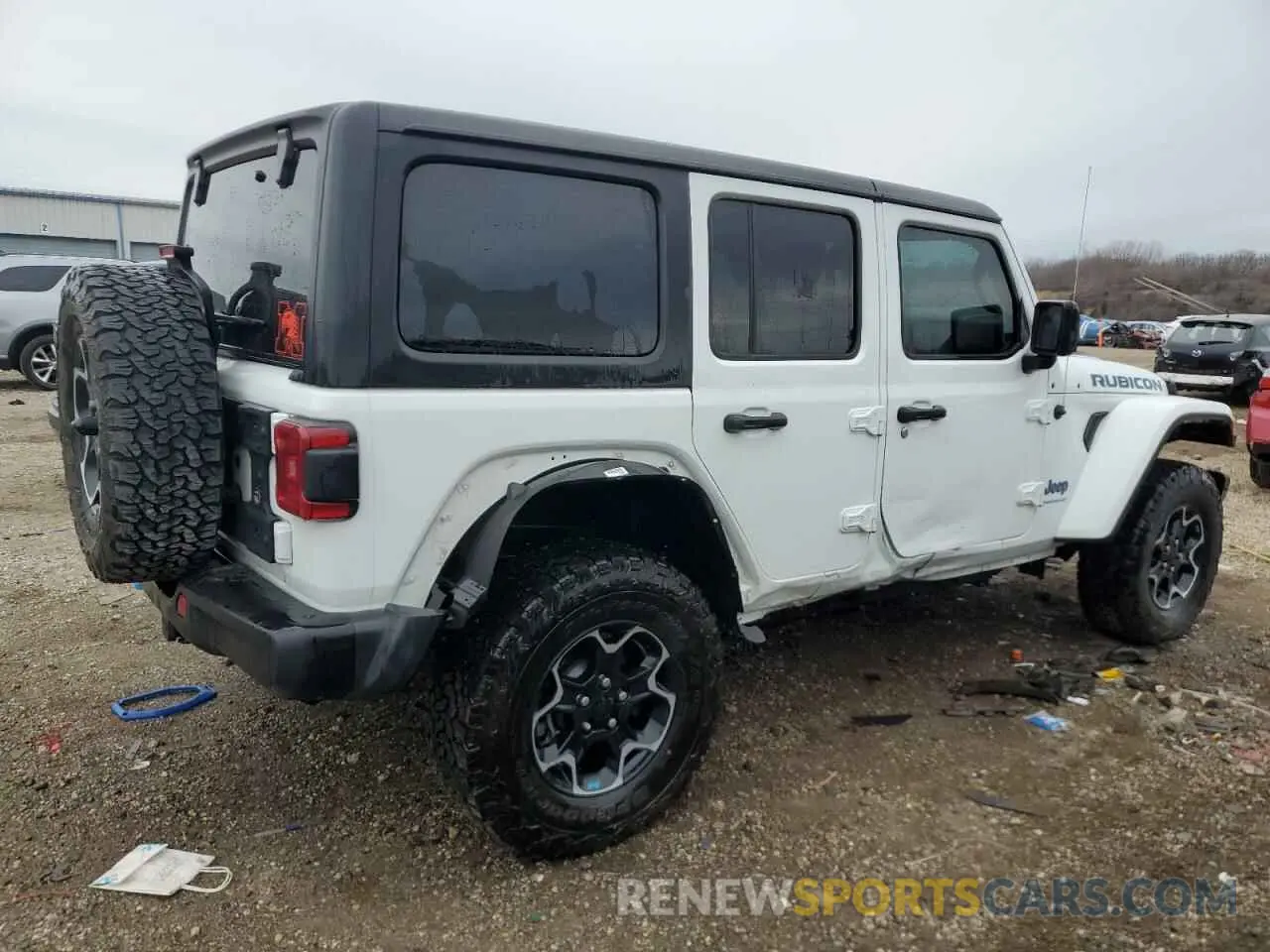 3 Фотография поврежденного автомобиля 1C4JJXR64PW542064 JEEP WRANGLER 2023
