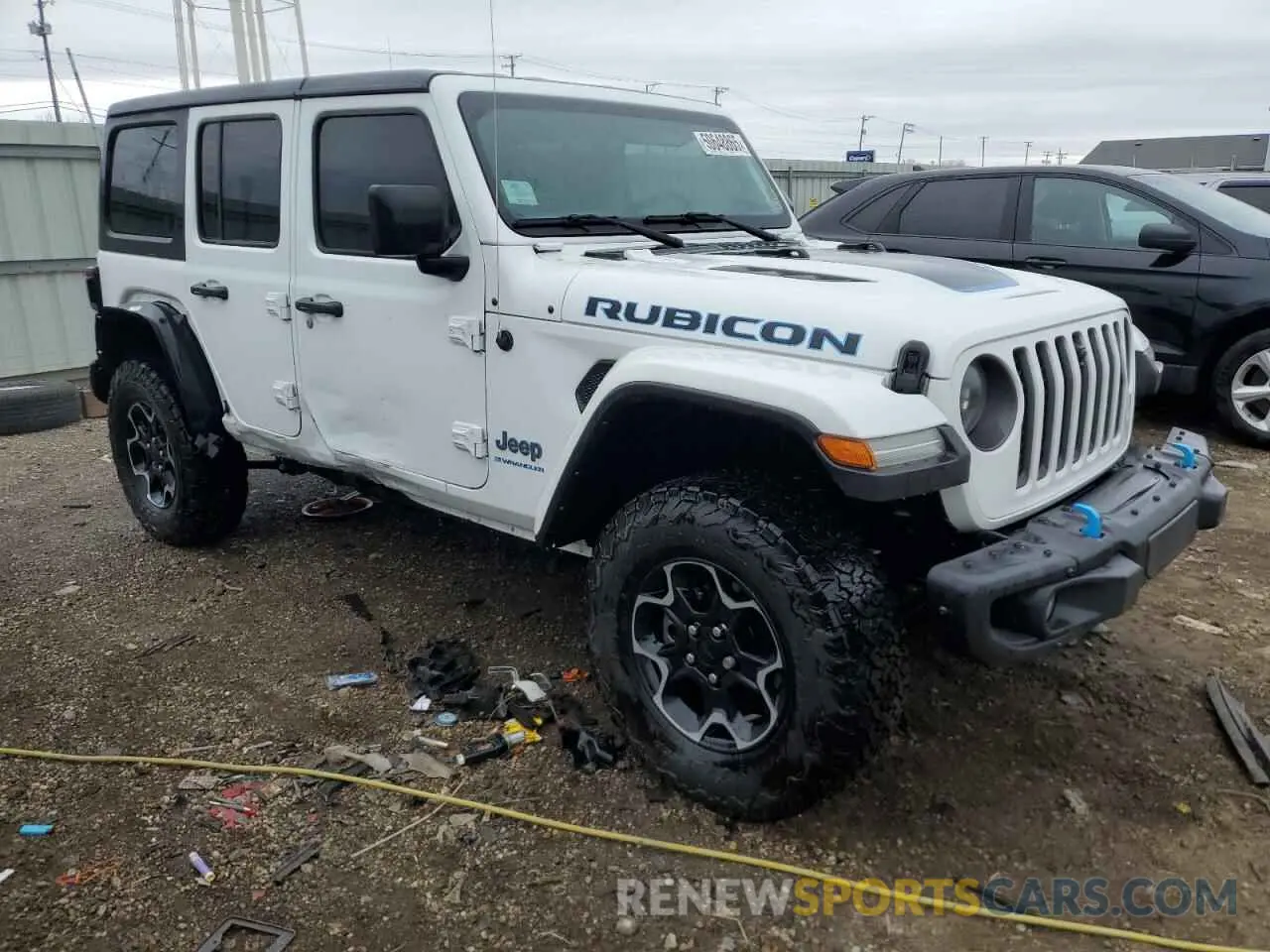 4 Фотография поврежденного автомобиля 1C4JJXR64PW542064 JEEP WRANGLER 2023