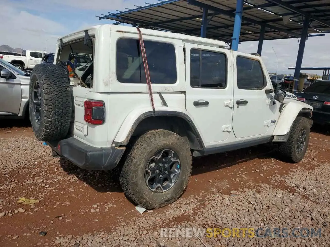 3 Photograph of a damaged car 1C4JJXR67PW516493 JEEP WRANGLER 2023