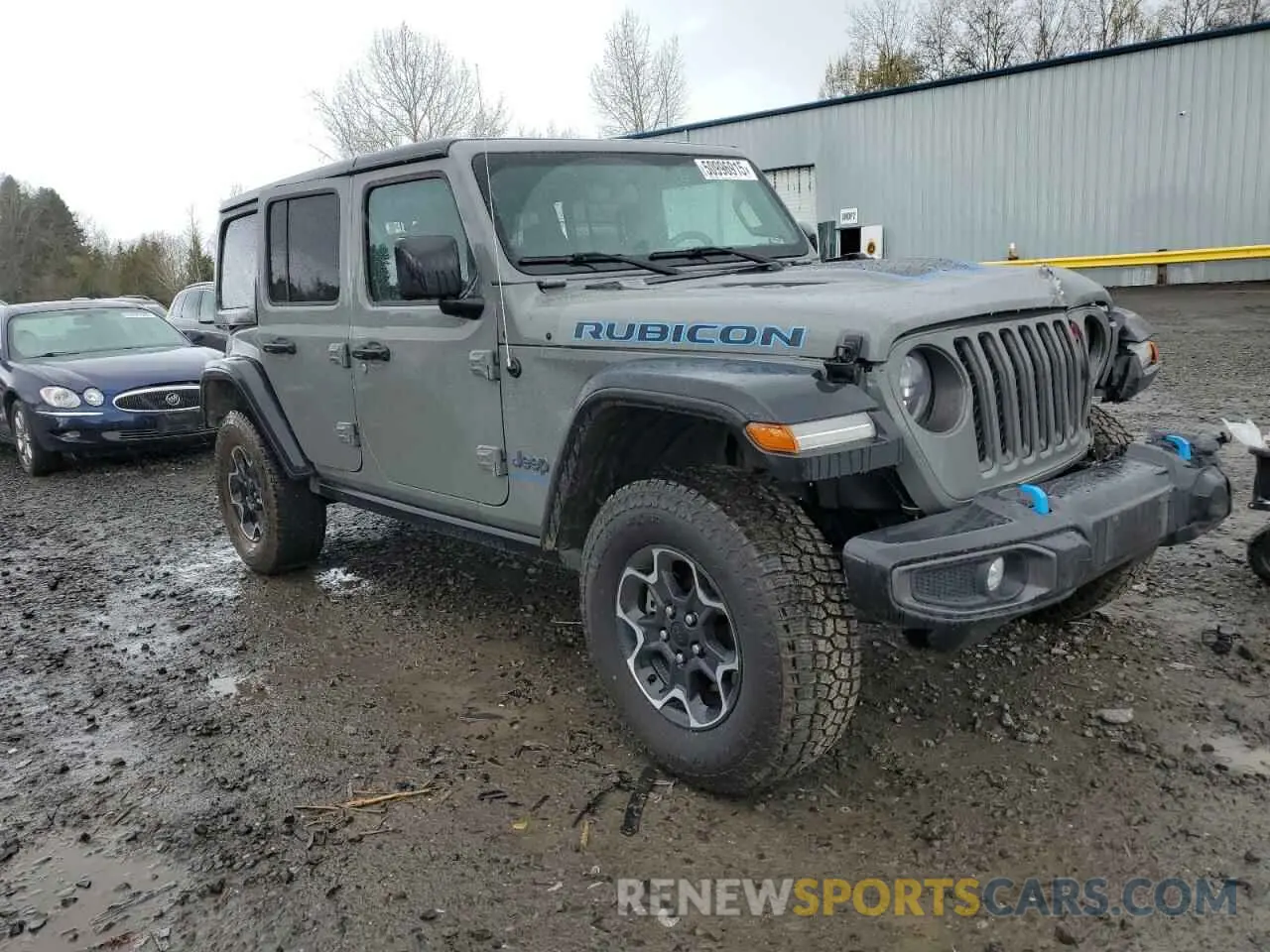 4 Фотография поврежденного автомобиля 1C4JJXR68PW696504 JEEP WRANGLER 2023