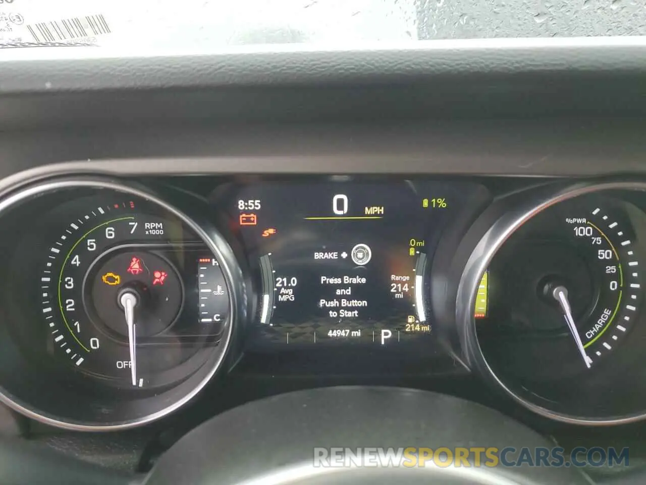 9 Фотография поврежденного автомобиля 1C4JJXR68PW696504 JEEP WRANGLER 2023