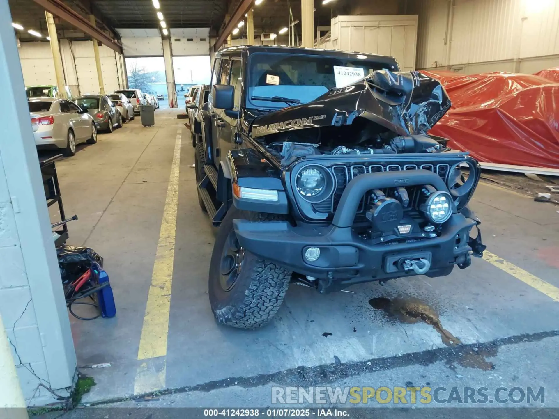 1 Photograph of a damaged car 1C4JJXSJXPW691562 JEEP WRANGLER 2023