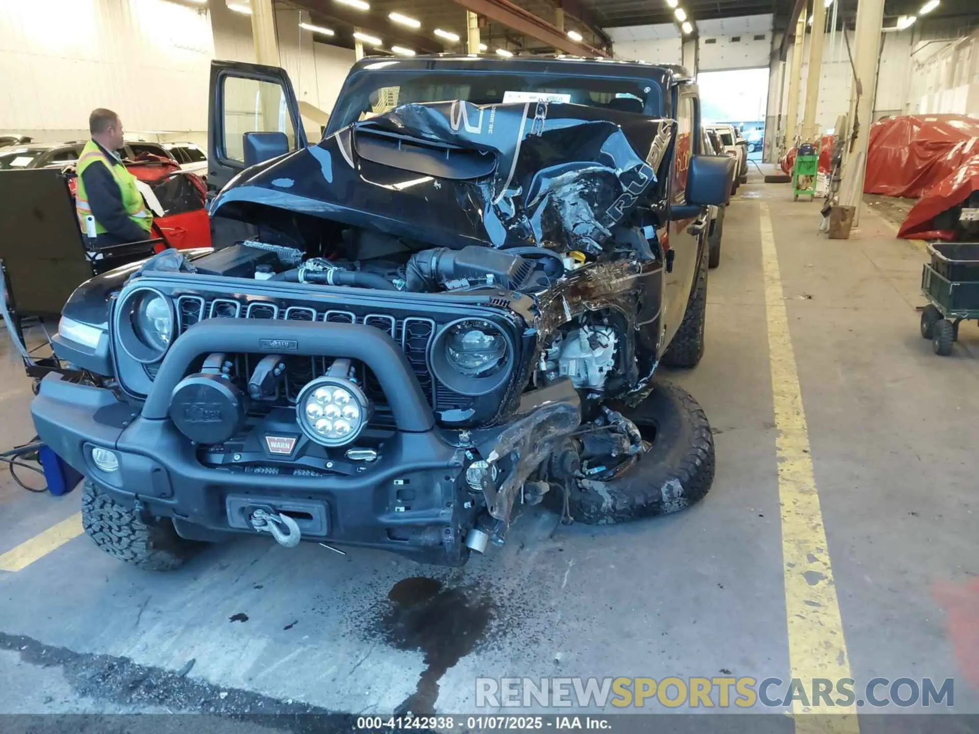 2 Photograph of a damaged car 1C4JJXSJXPW691562 JEEP WRANGLER 2023