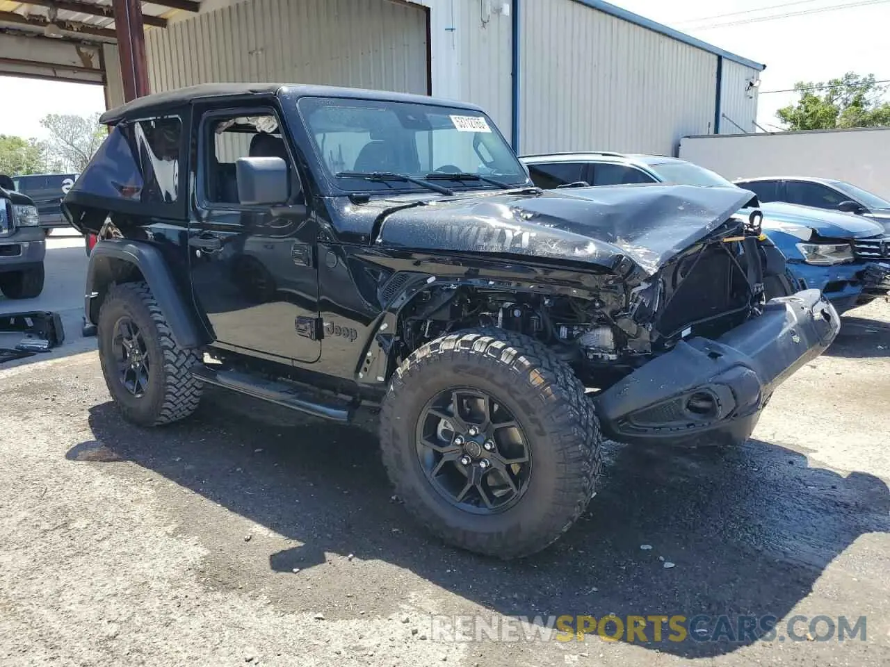 4 Photograph of a damaged car 1C4PJXAGXRW331744 JEEP WRANGLER 2024