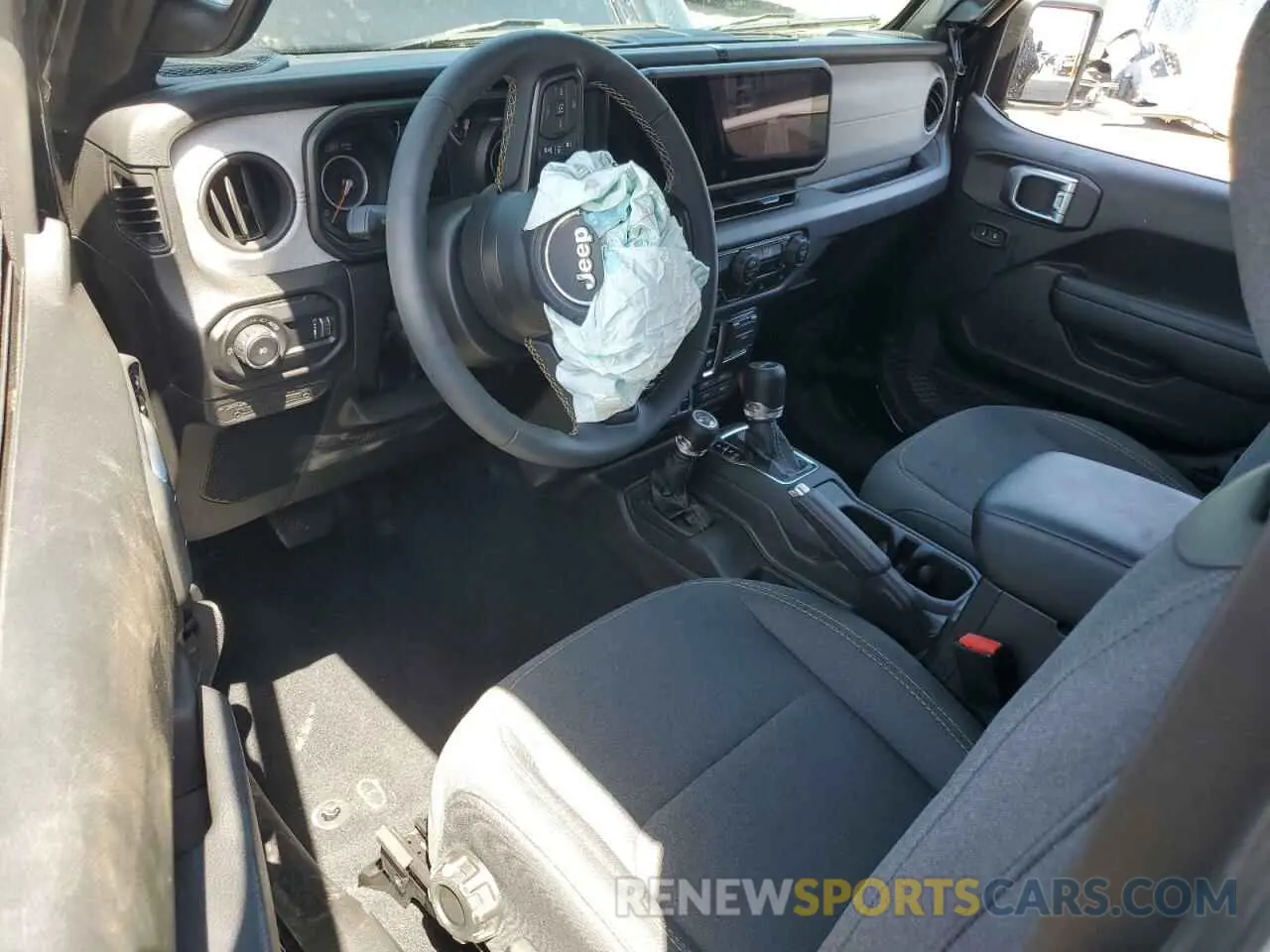 8 Photograph of a damaged car 1C4PJXAGXRW331744 JEEP WRANGLER 2024