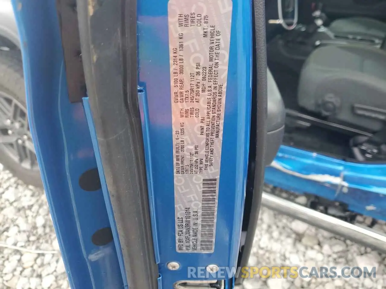 15 Photograph of a damaged car 1C4PJXAN9RW101014 JEEP WRANGLER 2024