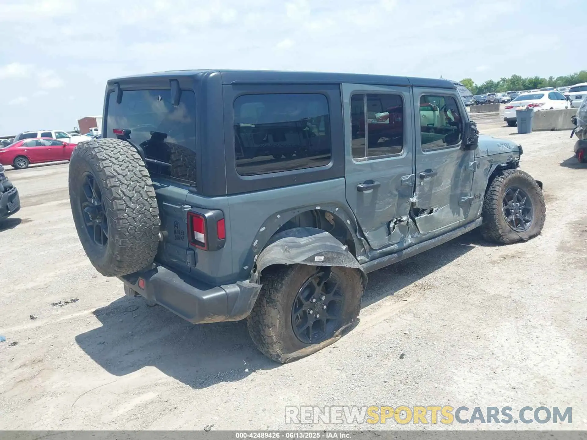 4 Photograph of a damaged car 1C4PJXDG0RW238162 JEEP WRANGLER 2024