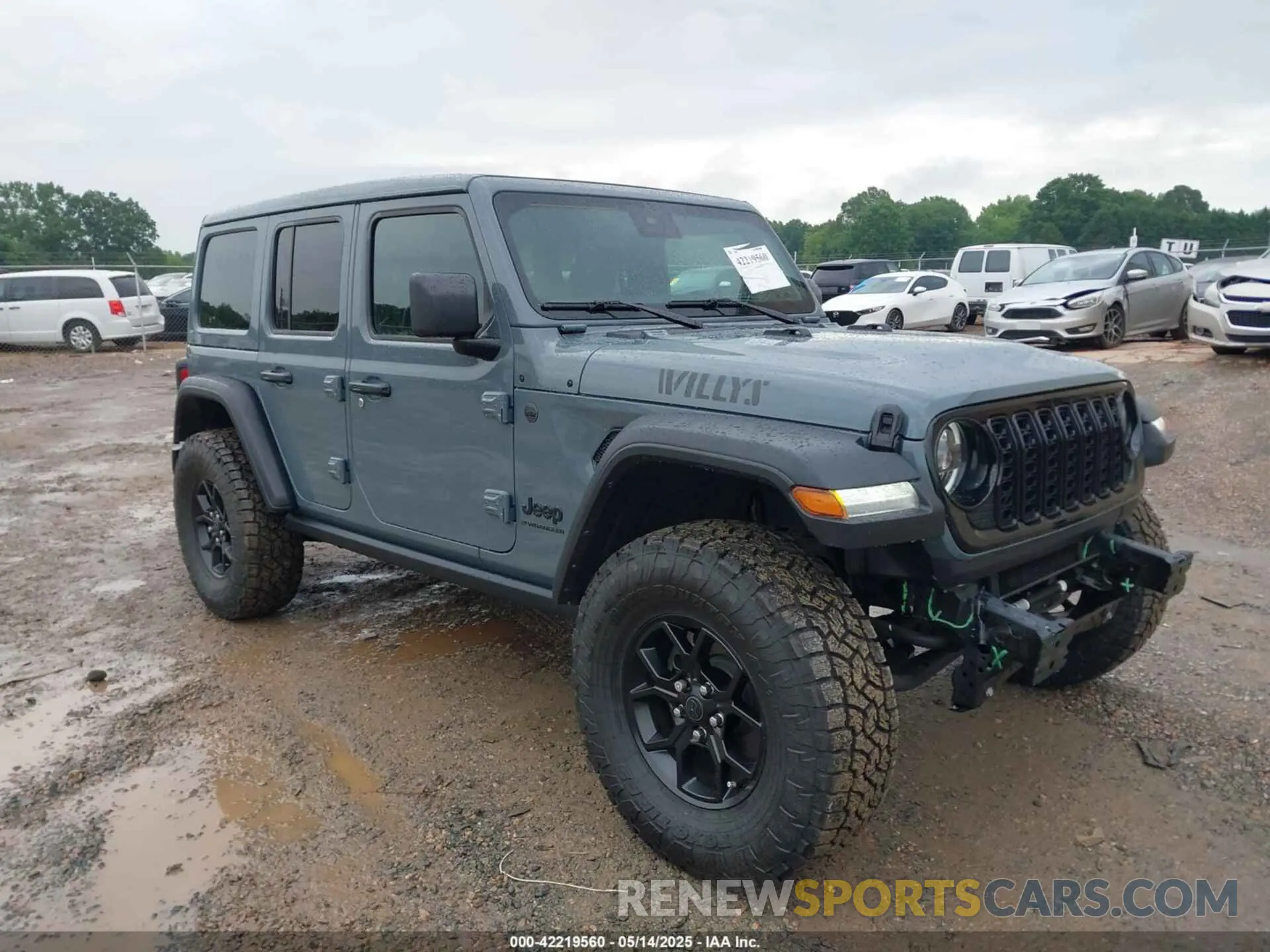 1 Photograph of a damaged car 1C4PJXDG1RW261286 JEEP WRANGLER 2024