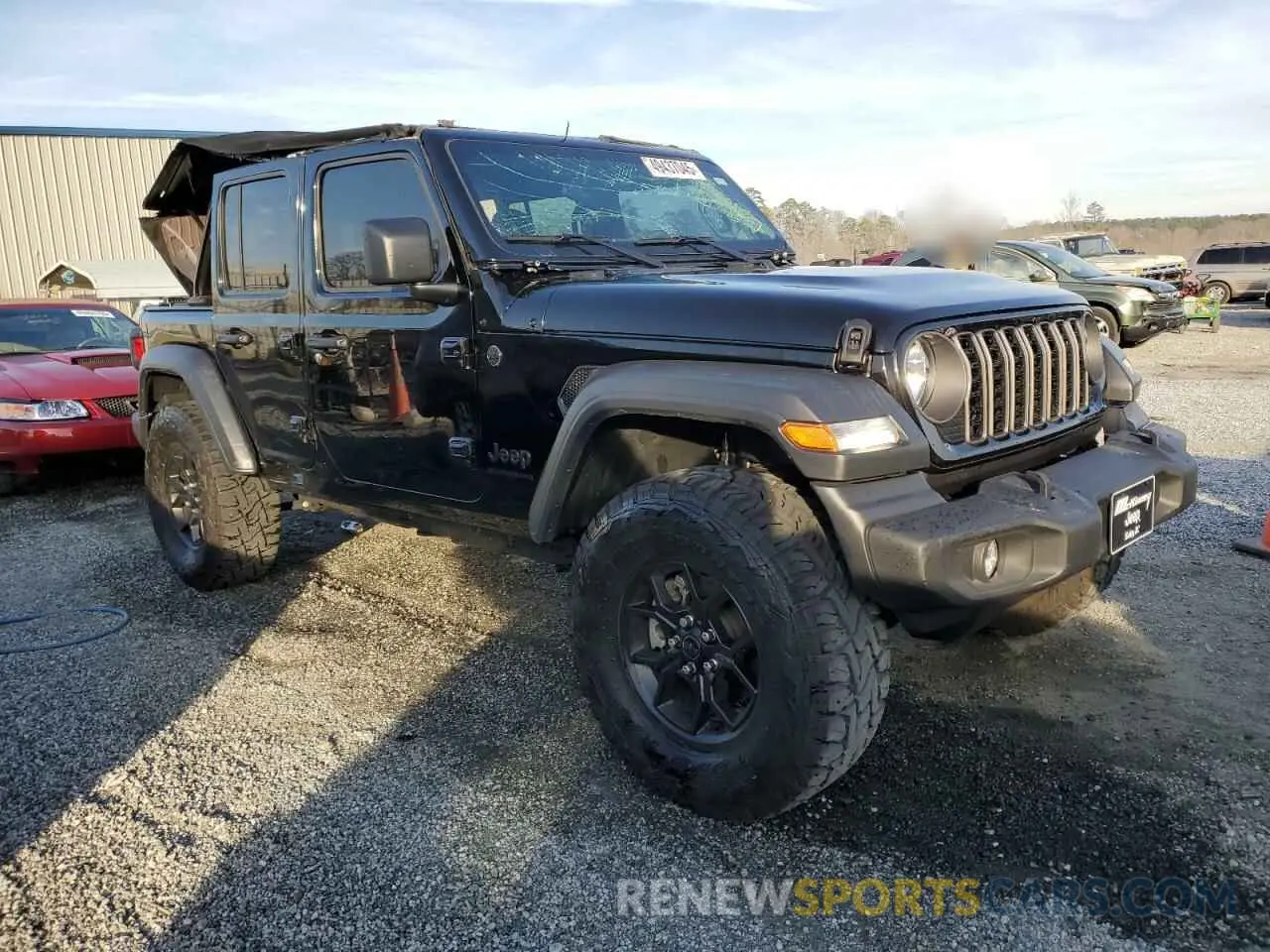 4 Photograph of a damaged car 1C4PJXDG1RW277777 JEEP WRANGLER 2024