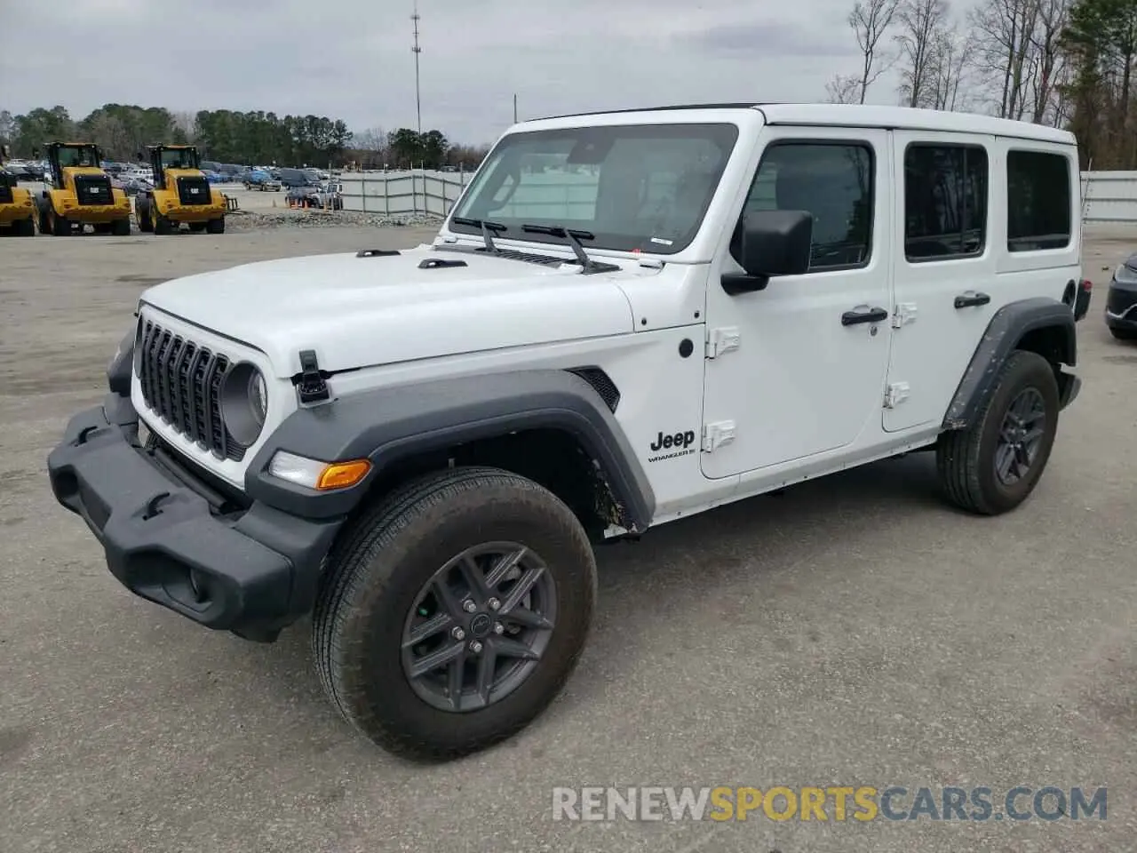 1 Photograph of a damaged car 1C4PJXDG1RW354020 JEEP WRANGLER 2024