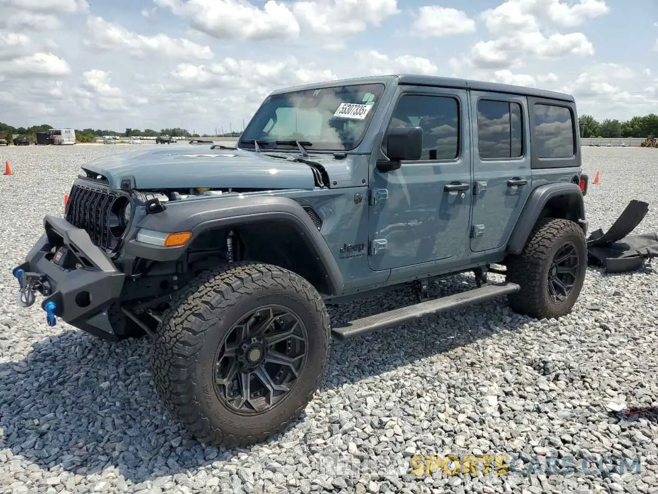 1 Photograph of a damaged car 1C4PJXDG3RW229567 JEEP WRANGLER 2024