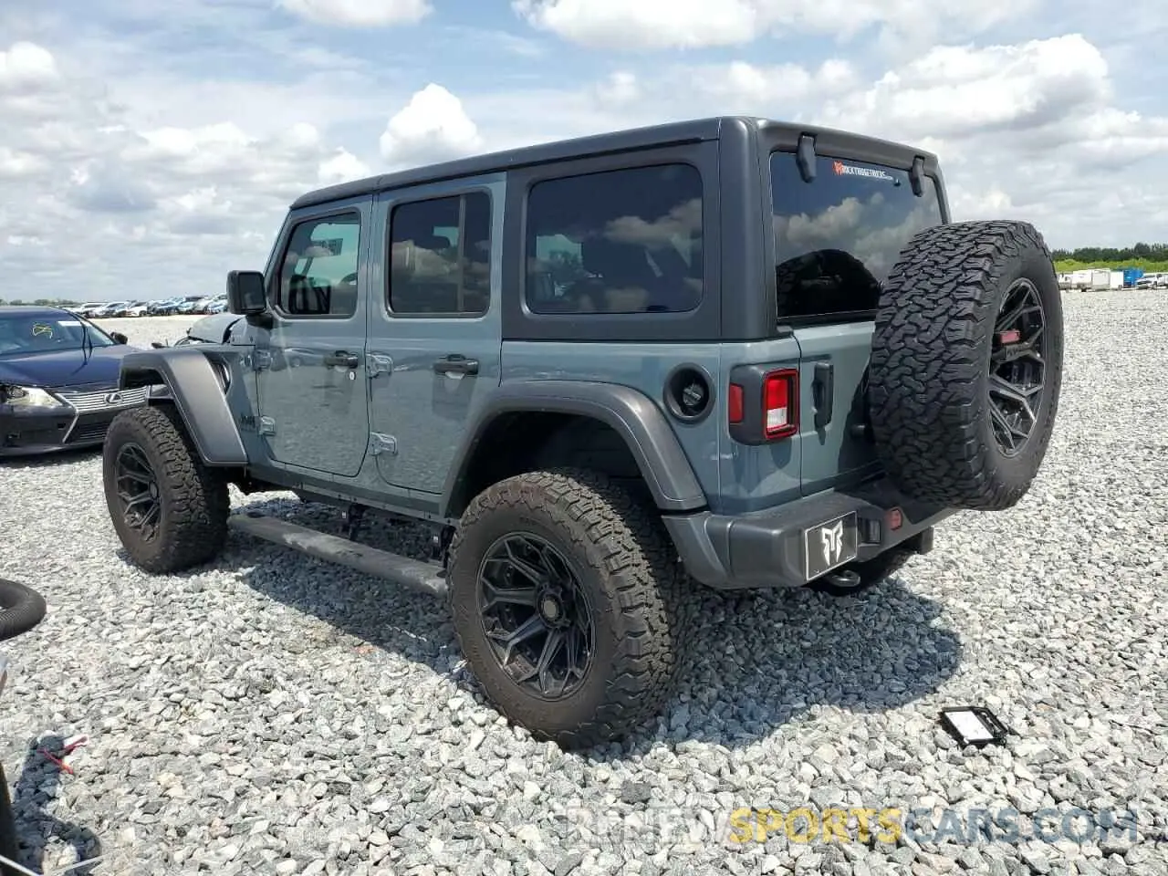 2 Photograph of a damaged car 1C4PJXDG3RW229567 JEEP WRANGLER 2024