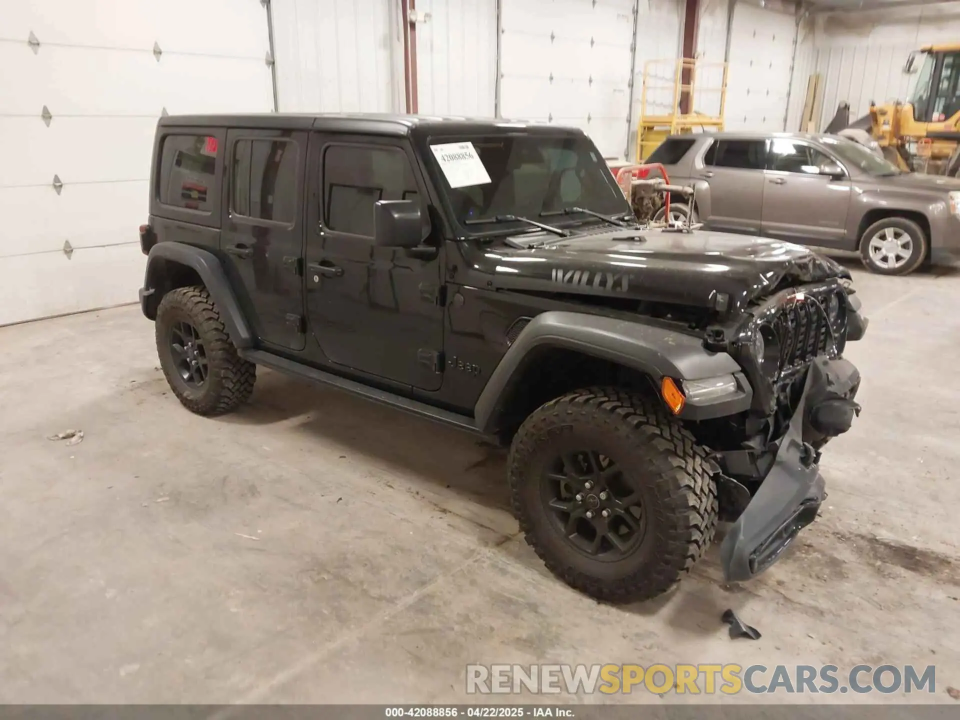 1 Photograph of a damaged car 1C4PJXDG4RW218996 JEEP WRANGLER 2024