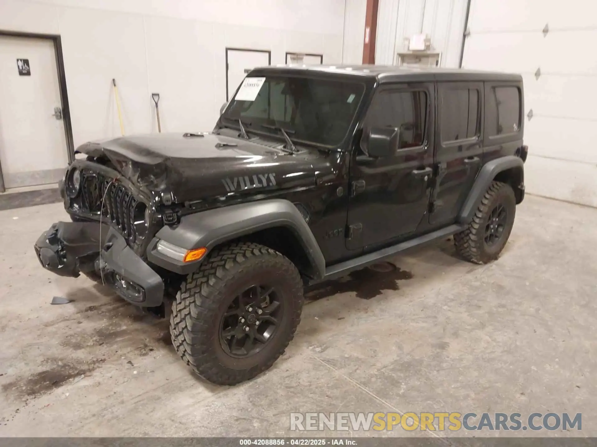 2 Photograph of a damaged car 1C4PJXDG4RW218996 JEEP WRANGLER 2024