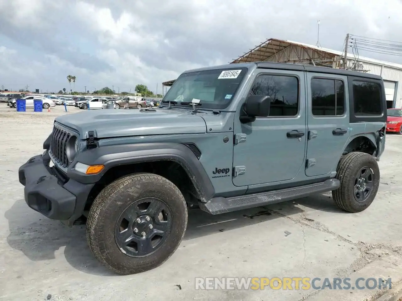 1 Photograph of a damaged car 1C4PJXDG4RW278583 JEEP WRANGLER 2024