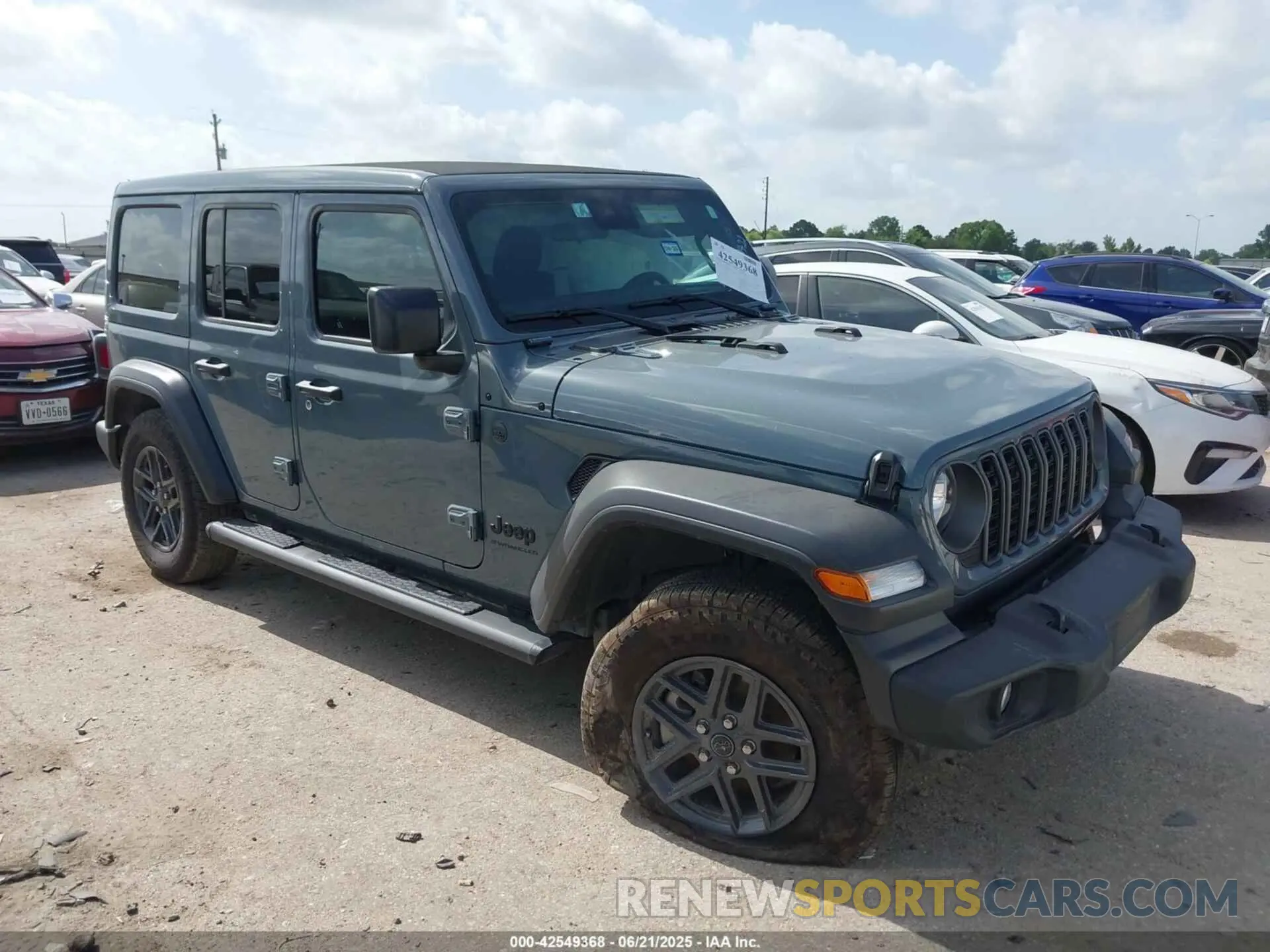 1 Фотография поврежденного автомобиля 1C4PJXDG4RW281922 JEEP WRANGLER 2024