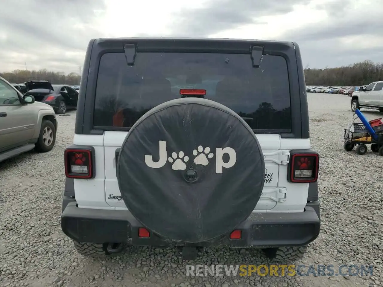 6 Photograph of a damaged car 1C4PJXDG5RW350147 JEEP WRANGLER 2024