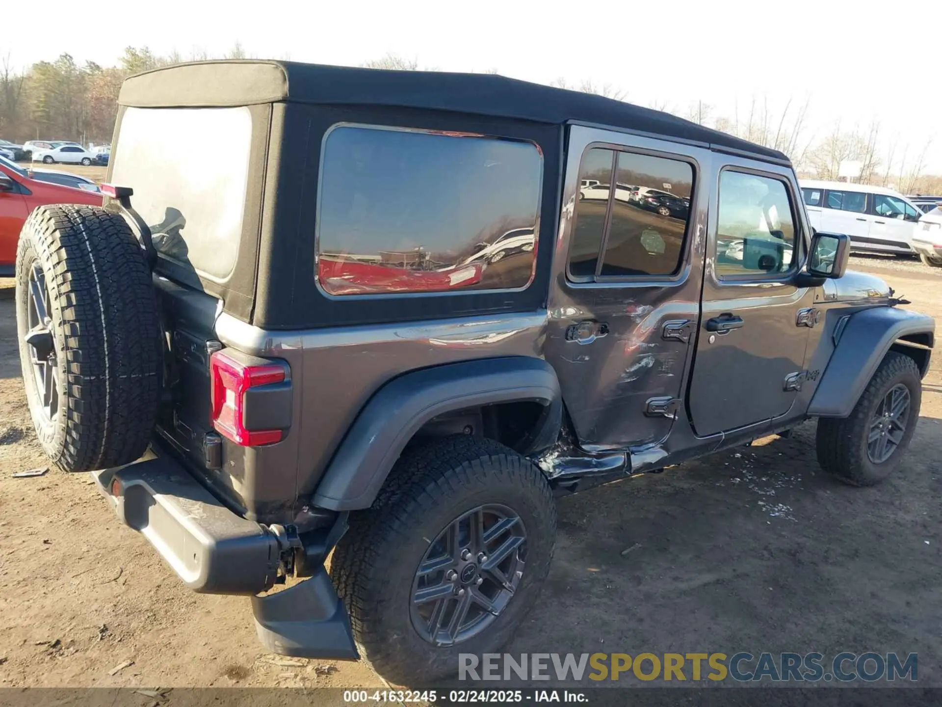 6 Photograph of a damaged car 1C4PJXDG7RW330059 JEEP WRANGLER 2024