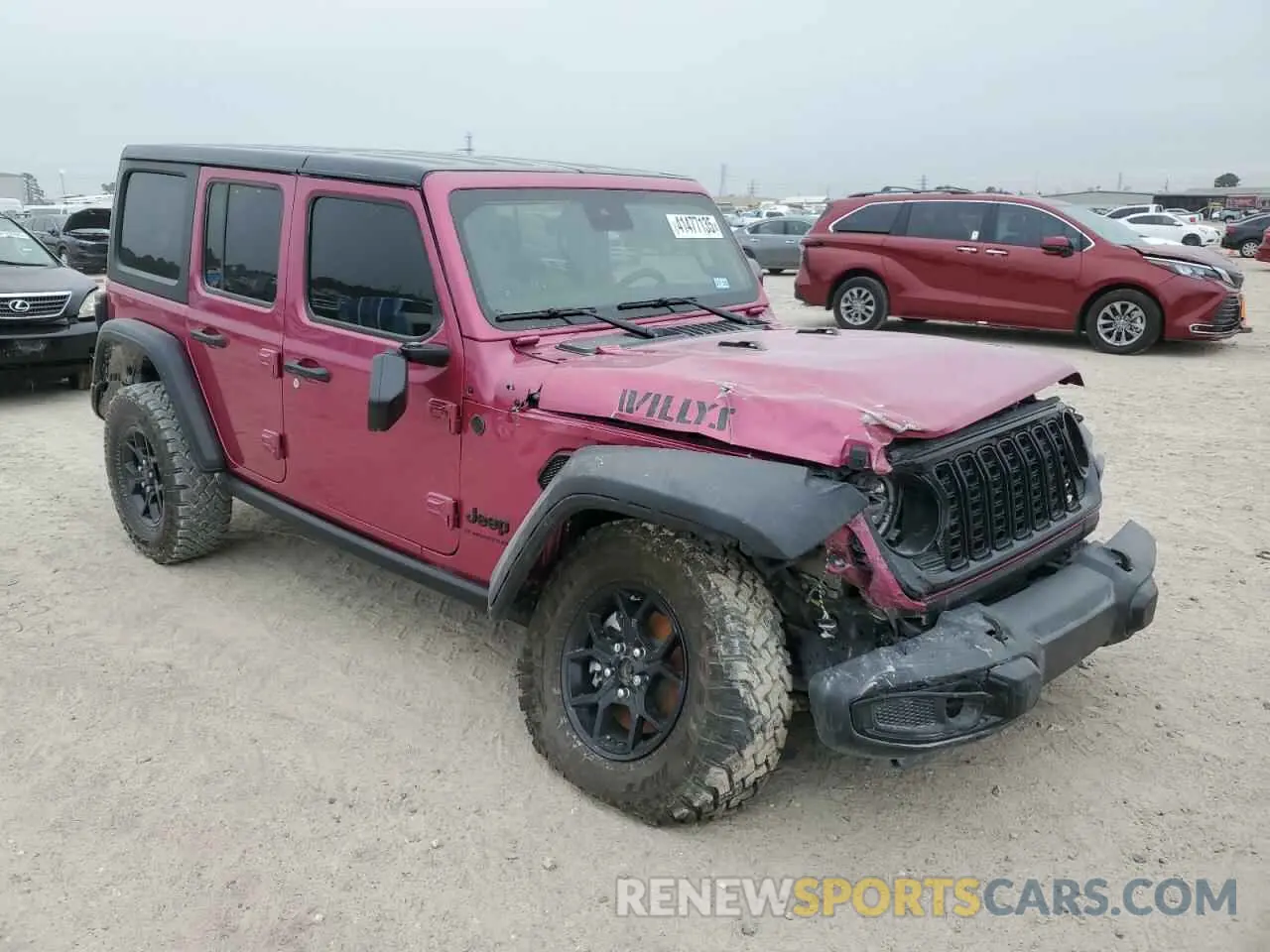 4 Фотография поврежденного автомобиля 1C4PJXDG8RW323265 JEEP WRANGLER 2024