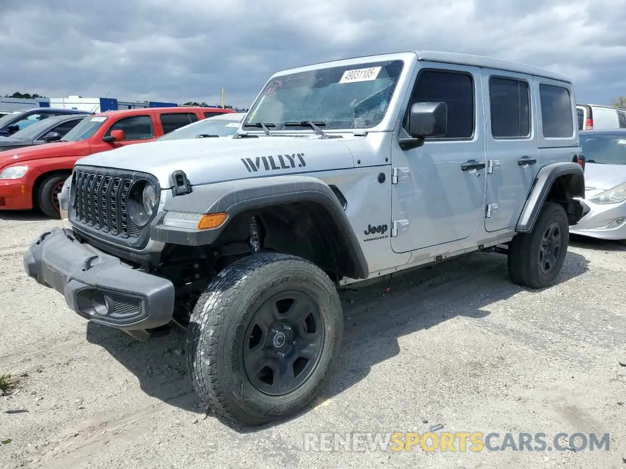 1 Photograph of a damaged car 1C4PJXDGXRW289295 JEEP WRANGLER 2024