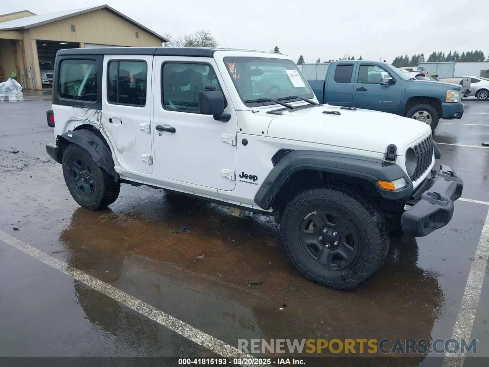 1 Photograph of a damaged car 1C4PJXDN2RW361556 JEEP WRANGLER 2024