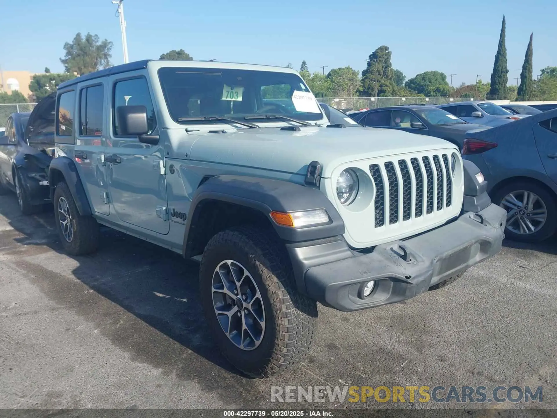 1 Photograph of a damaged car 1C4PJXDN3RW111534 JEEP WRANGLER 2024