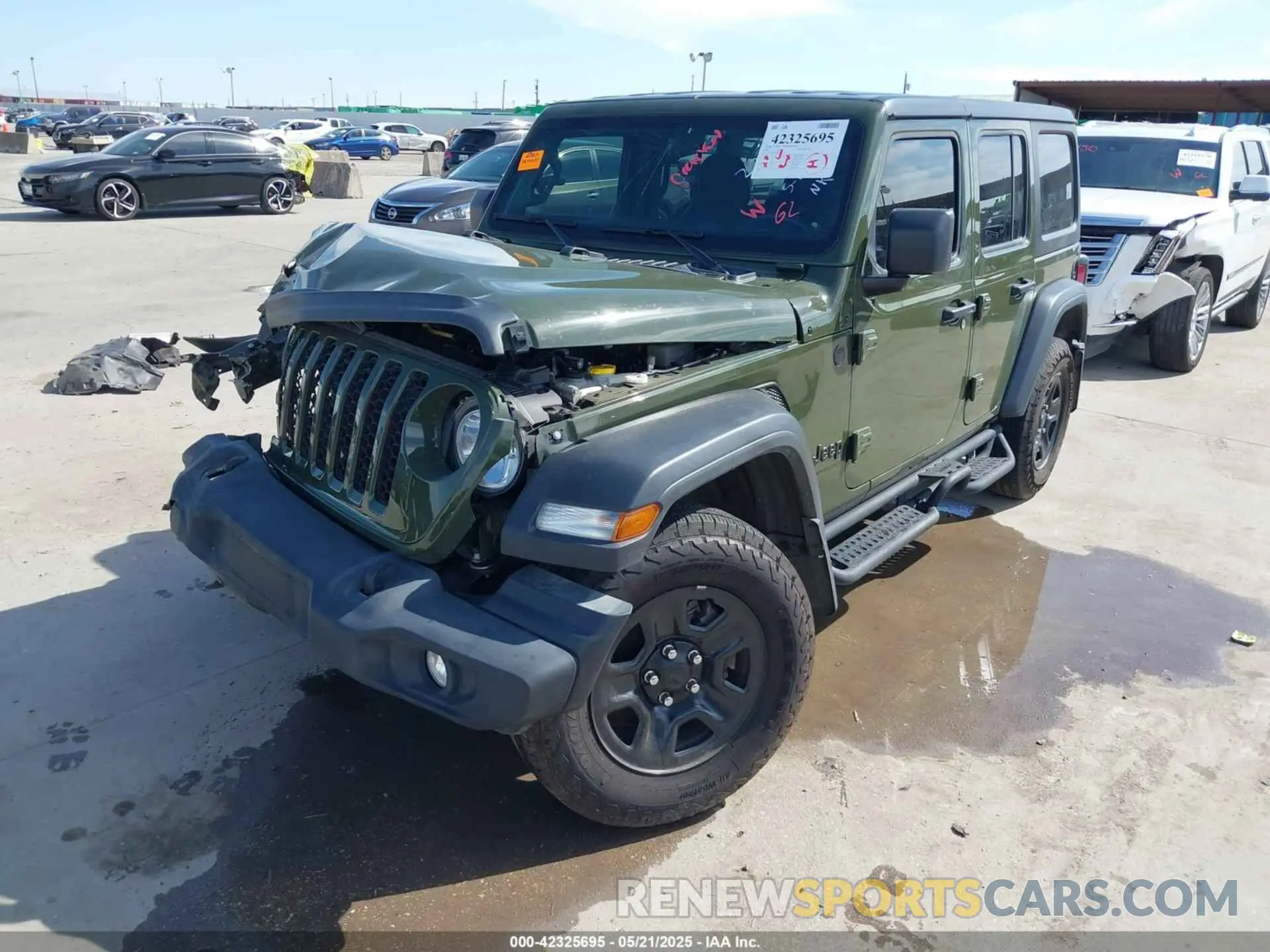 2 Photograph of a damaged car 1C4PJXDN3RW157655 JEEP WRANGLER 2024