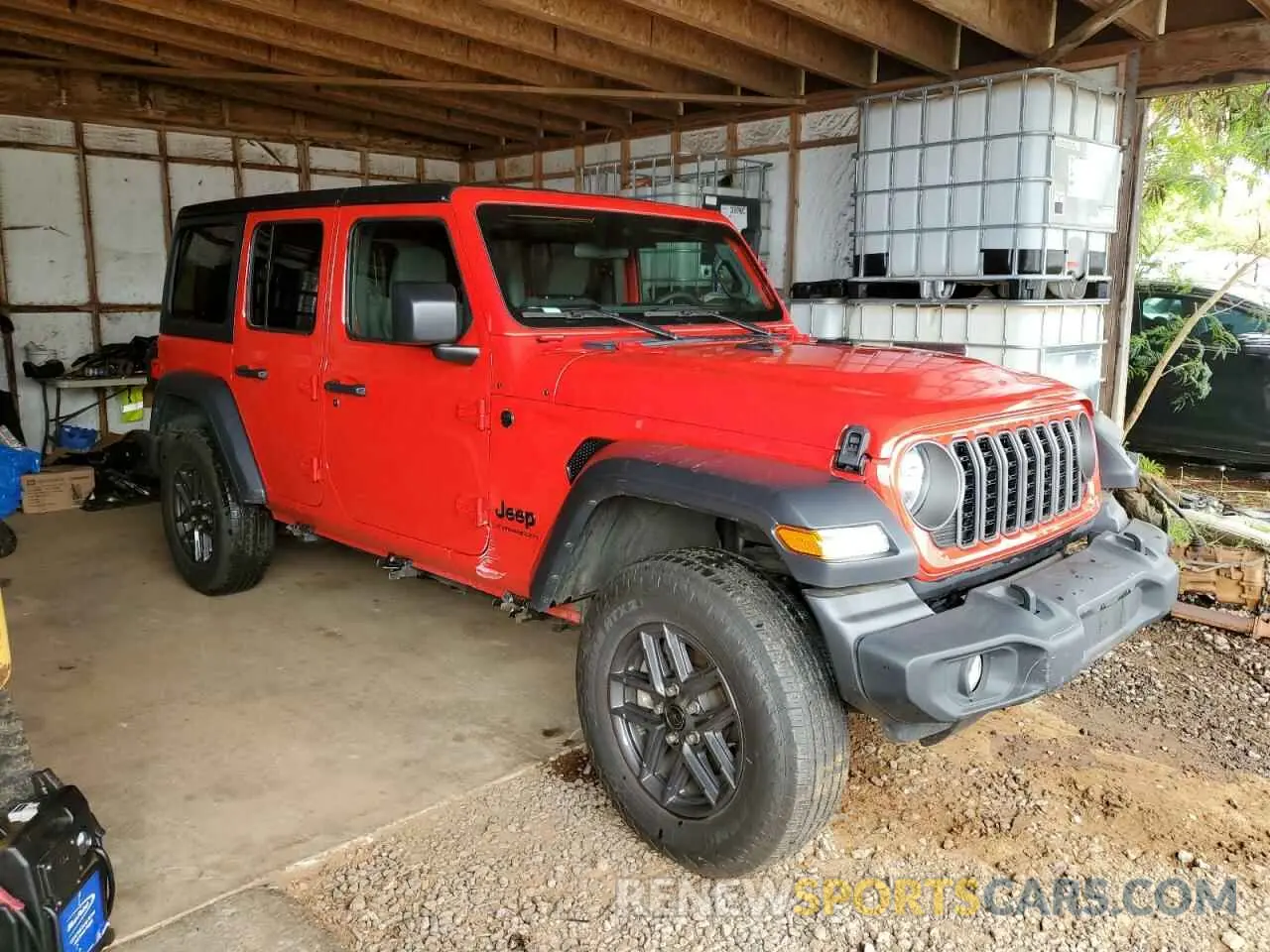 4 Photograph of a damaged car 1C4PJXDN3RW219619 JEEP WRANGLER 2024