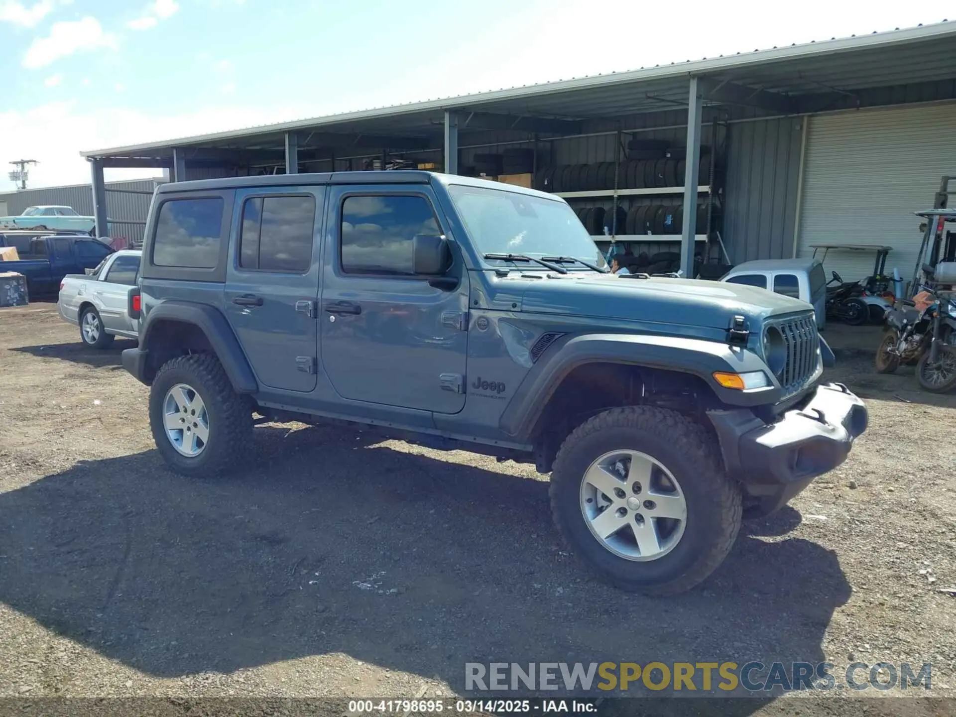 1 Photograph of a damaged car 1C4PJXDN3RW352266 JEEP WRANGLER 2024