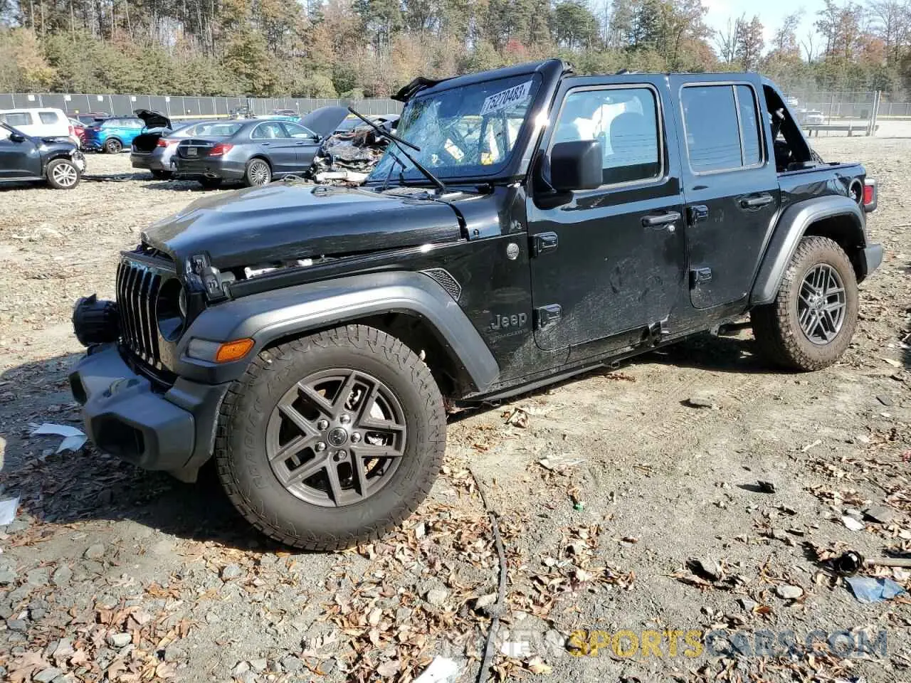1 Photograph of a damaged car 1C4PJXDN6RW108966 JEEP WRANGLER 2024