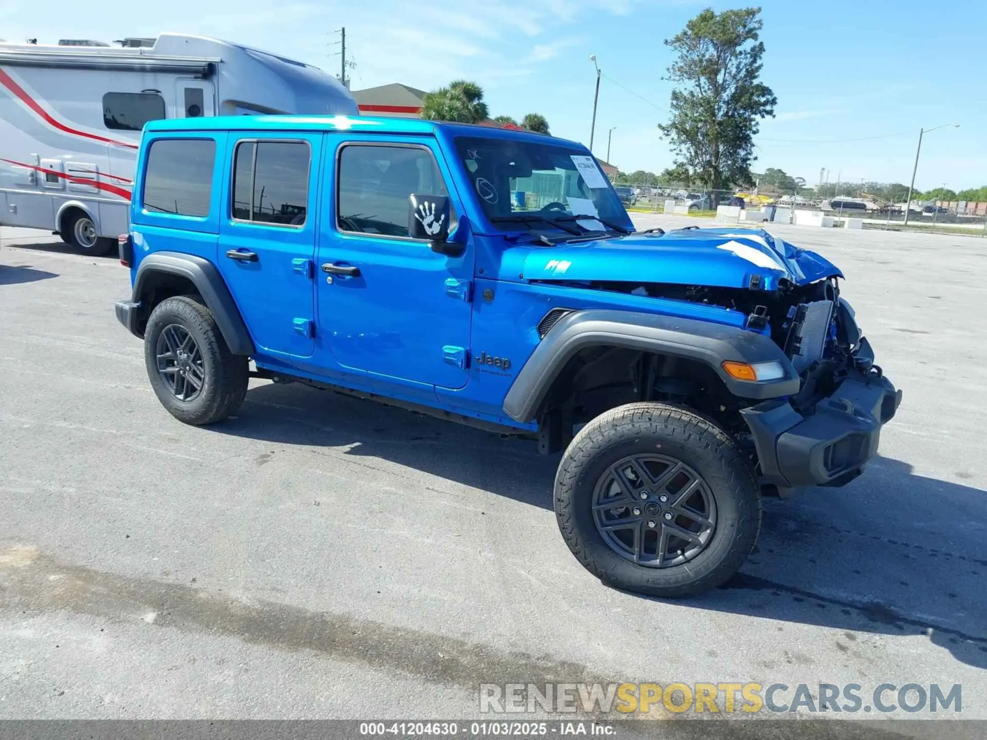 1 Photograph of a damaged car 1C4PJXDN7RW306925 JEEP WRANGLER 2024
