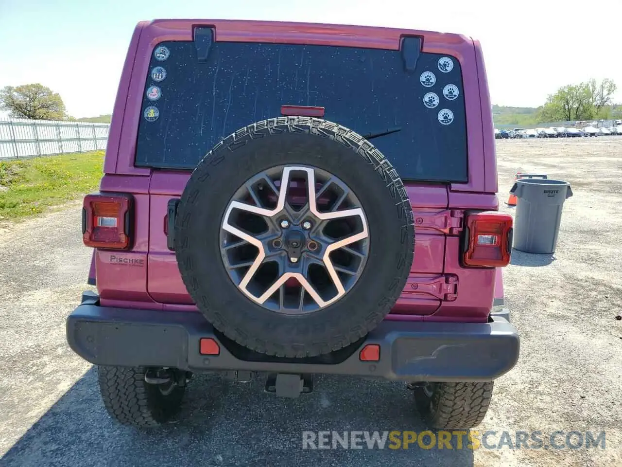 6 Photograph of a damaged car 1C4PJXEG8RW336631 JEEP WRANGLER 2024